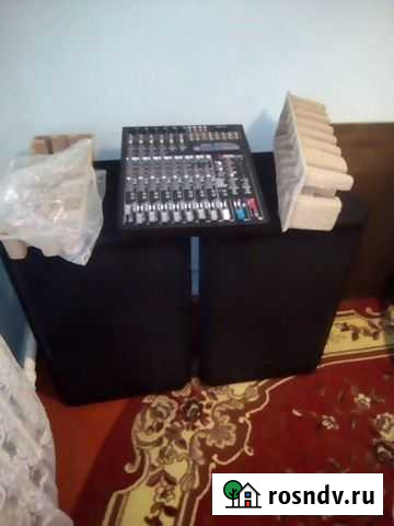 Микшерный пульт volta, активные колонки invotone Чистоозерное - изображение 1