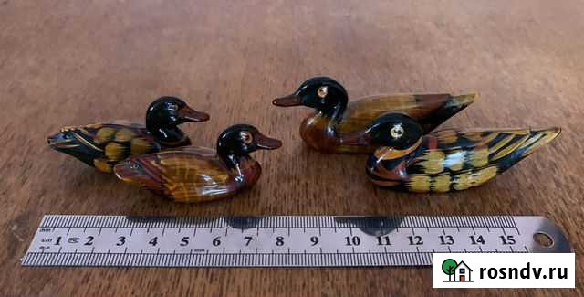 Статуэтки утки-мандаринки Навля - изображение 1