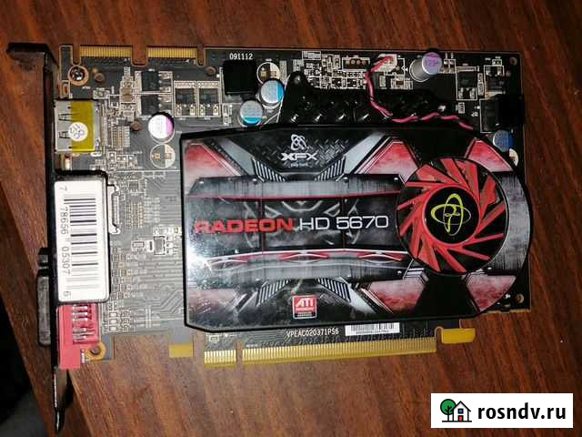 Radeon HD5670 Петропавловск-Камчатский - изображение 1