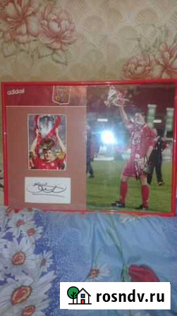Liverpool рамка с автографами Ижевск - изображение 1