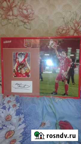 Liverpool рамка с автографами Ижевск - изображение 1