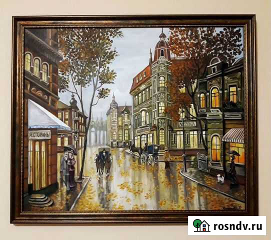 Картина маслом Ярославль - изображение 1