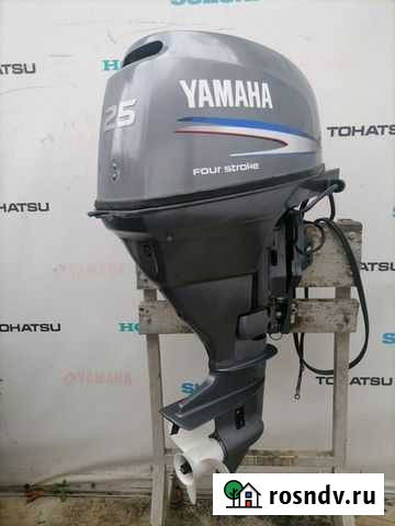 Лодочный мотор Yamaha 25, нога S Казань - изображение 1