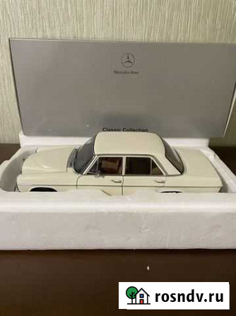 Mercedes Benz 220D (Autoart 1:18) дилерская Астрахань - изображение 1