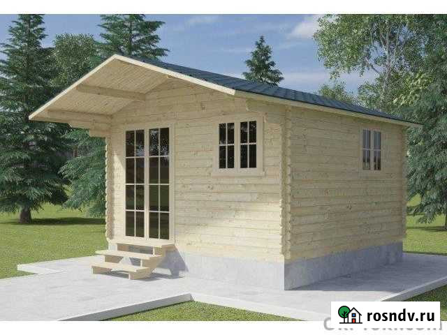 Маленький дачный домик 4000*4000 мм из минибруса Кострома - изображение 1