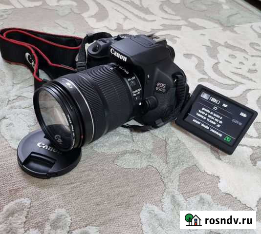 Зеркальный фотоаппарат Canon EOS 650D Kit 18-135 m Благовещенск - изображение 1