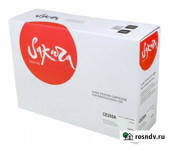 Картридж CE255A (№55A) Черкесск - изображение 1