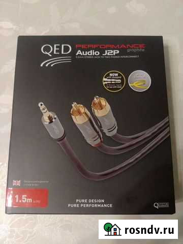 Кабель межблочный QED 6500 Performance Audio J2P G Белгород - изображение 1