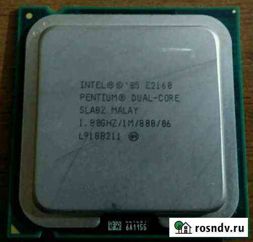 Процессор intel dual core e2160 Георгиевск