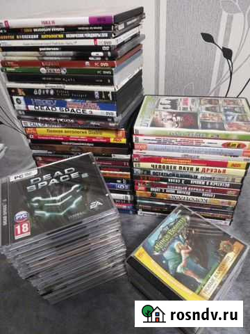 Компьютерные игры + диски DVD Иркутск - изображение 1