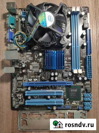 Asus P5G41T-M LX2 + Core2Duo E7400/E7500 (LGA775) Липецк - изображение 1