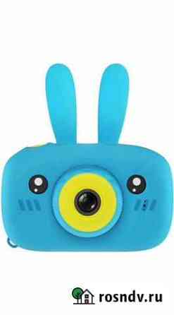 Детский фотоаппарат Fun Camera Rabbit, голубой Омск