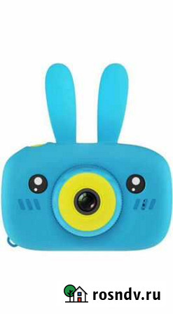 Детский фотоаппарат Fun Camera Rabbit, голубой Омск - изображение 1