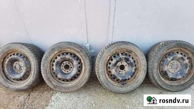 Колеса зимние в комплекте 205х55хr16 Нижнекамск - изображение 1