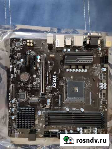 Материнская плата am4 MSI B350M PRO-VDH Сочи - изображение 1