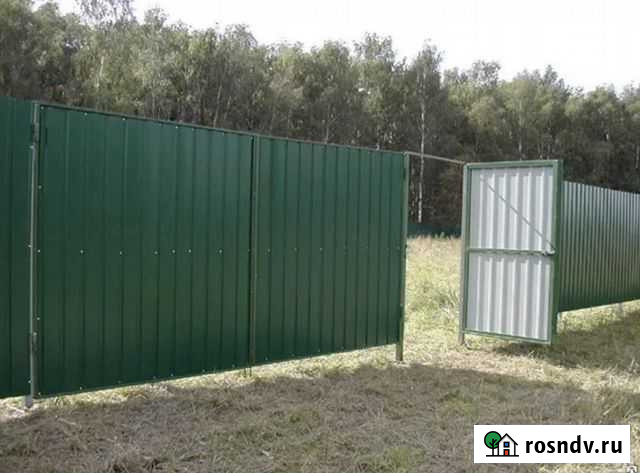 Установка заборов Брянск - изображение 1