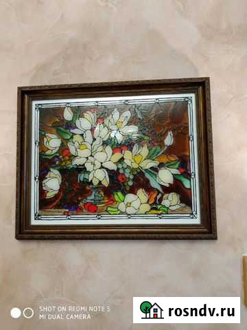 Витражная роспись стекла Владимир - изображение 1