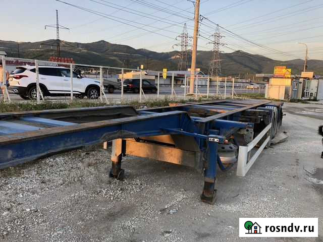 Полуприцеп контейнеровоз Meusburger Новтрак SW-240-6, 2007 Гайдук - изображение 1