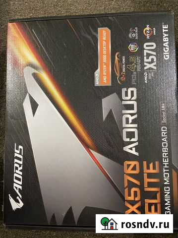 Материнская плата gigabyte X570 aorus elite (rev Белгород - изображение 1