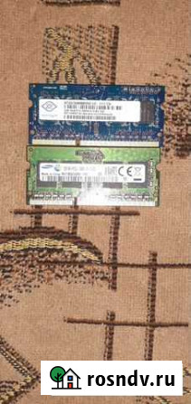 Оперативная память ddr3 4 gb для ноутбука Рыбинск - изображение 1