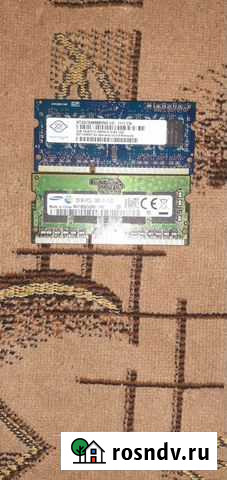 Оперативная память ddr3 4 gb для ноутбука Рыбинск - изображение 1