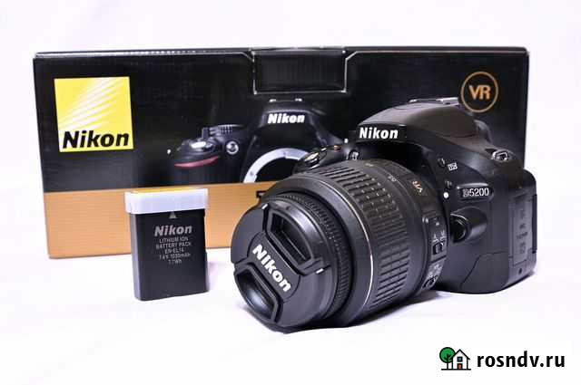 Nikon D5200 18-55 VR Kit Тула - изображение 1