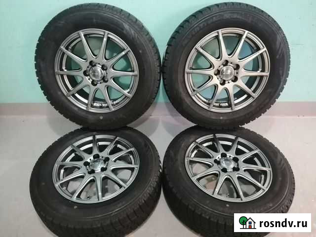 Комплект колёс 195/65R15 из Японии Хабаровск - изображение 1
