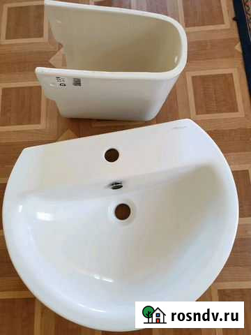 Раковина с полупьедисталом sanita luxe Северный - изображение 1