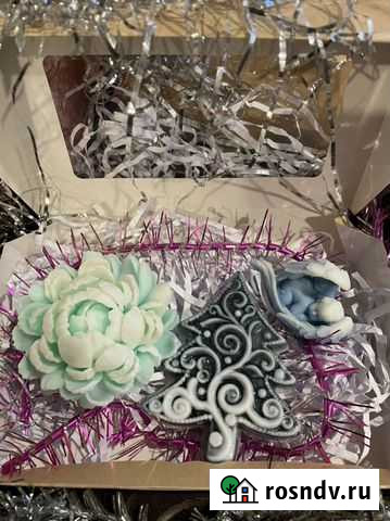 Новогодний подарок из мыла Мурино - изображение 1