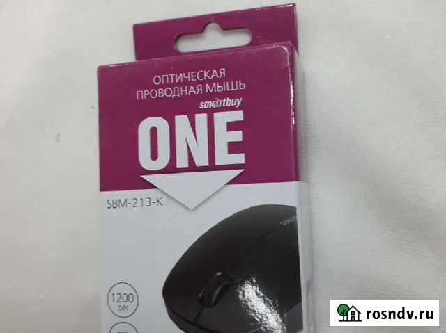 Мышь компьютерная USB. Новая в упаковке Кумертау - изображение 1
