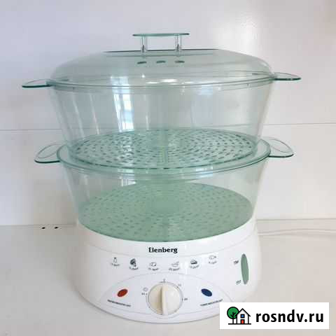 Новая пароварка Elenberg в упаковке (рис,мясо,овощ Кострома - изображение 1