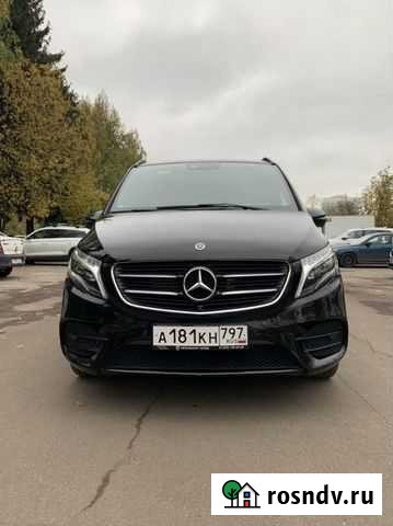 Аренда микроавтобуса Mercedes V class с водителем Москва - изображение 1