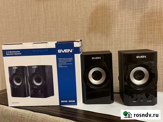 Компьютерные колонки Sven SPS-606 Дубна - изображение 1