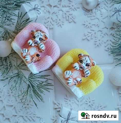 Мыло ручной работы Тигрята Калуга - изображение 1