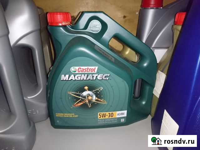 Масло моторное castrol Magnatec 5W-30 A3 B4 4л Салехард - изображение 1