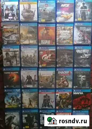 Диски на PS4 и PS3 Апшеронск - изображение 1