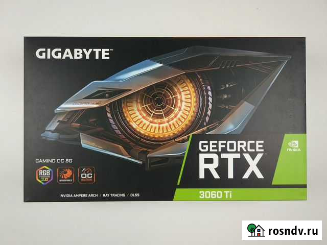 Gigabyte GeForce RTX 3060 Ti gaming OC (LHR) Балашиха - изображение 1