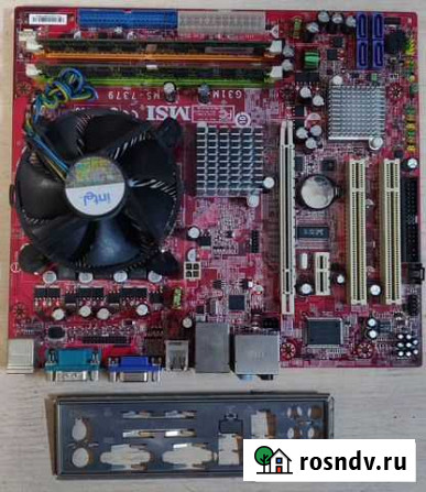Комплект Core 2 Quad Q6600 +4 Gb DDR2,G31+Ох-е Красноярск - изображение 1