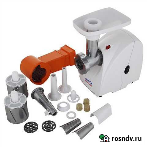 Электромясорубка аксион 3102 новая гарантия 2 года Новочеркасск - изображение 1