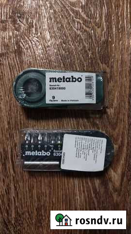Набор бит metabo 9 предметов 630419000 Рязань - изображение 1