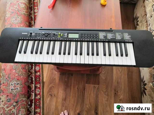 Синтезатор casio ctk-240 Белогорск - изображение 1