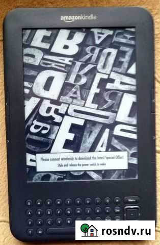 Электронная книга Amazon Kindle Keyboard 3G 4 гб Новосибирск - изображение 1