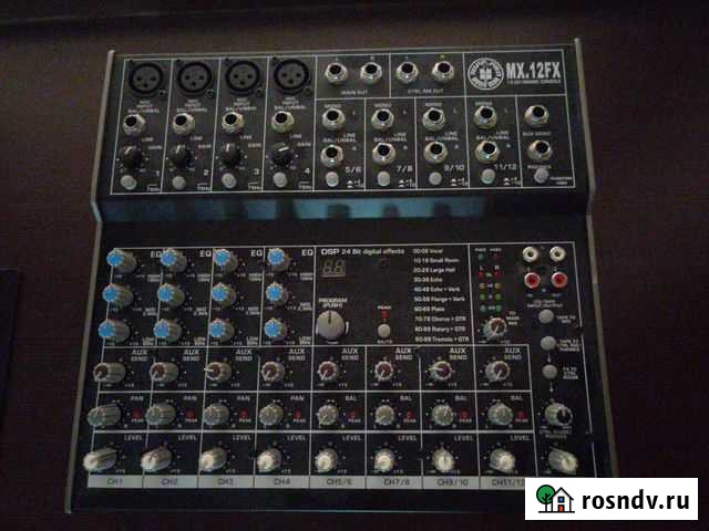 Микшерный пульт MX.12FX Сургут - изображение 1
