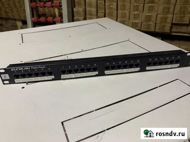 Кросс оптический 1 шт, патч панель 10 шт Оренбург - изображение 1