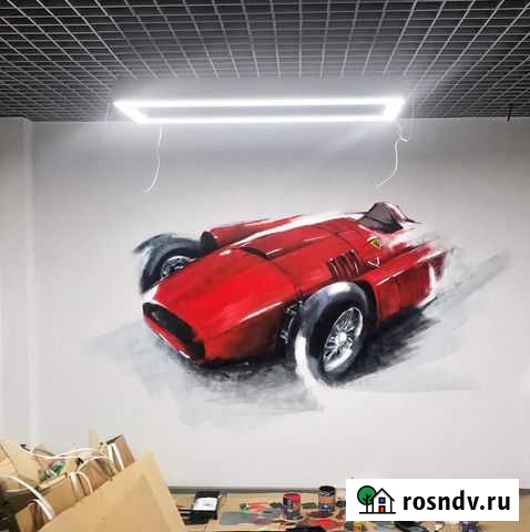 Роспись стен / граффити / художник (от 1 дня ) Нижний Новгород - изображение 1