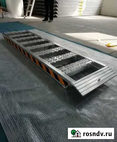 Сходни алюминиевые для спецтехники 3,2x0,5x5000кг Вольно-Надеждинское - изображение 1