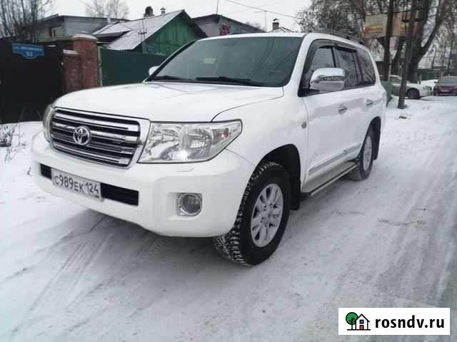 Аренда тойота лэнд крузер Красноярск - изображение 1
