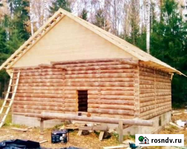 Сруб 8х8+3м вынос под веранду Коммунарка - изображение 1