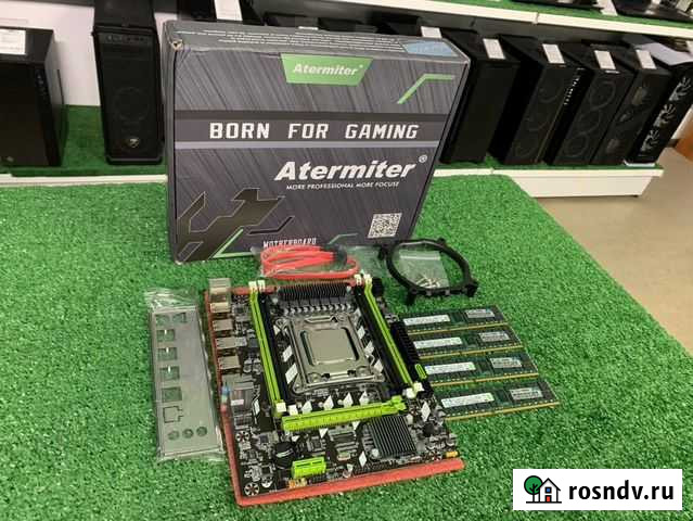 Комплект мать + проц 8 ядер + 16 GB Стерлитамак - изображение 1