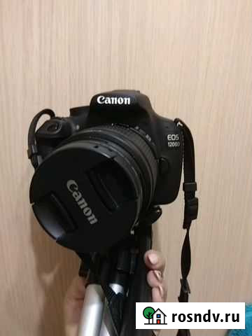 Фотоаппарат Canon 1200d +штатив + сумка Воронеж - изображение 1